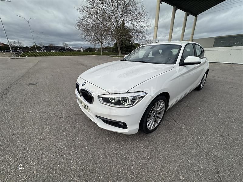 Usado BMW 116 116 CV (85 kW) 2015 Blanco Utilitario