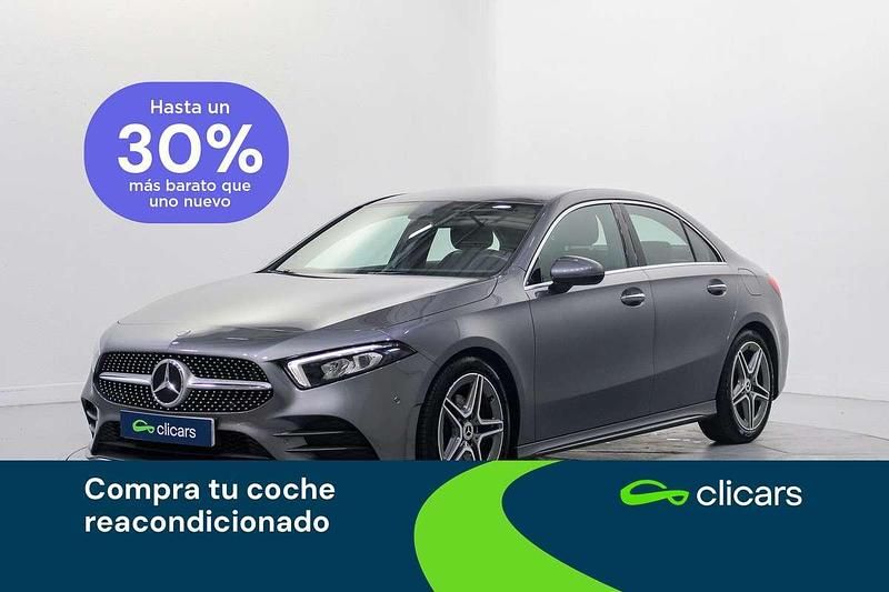 Usado Mercedes A200 163 CV (119 kW) 2019 Gris Berlina