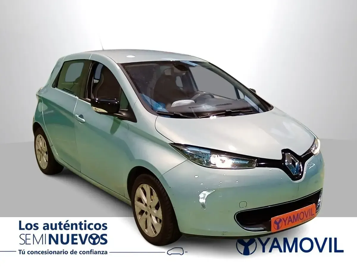Begagnad Renault Zoe Zen 64 kW (88 HK) 2015 Blå Halvkombi