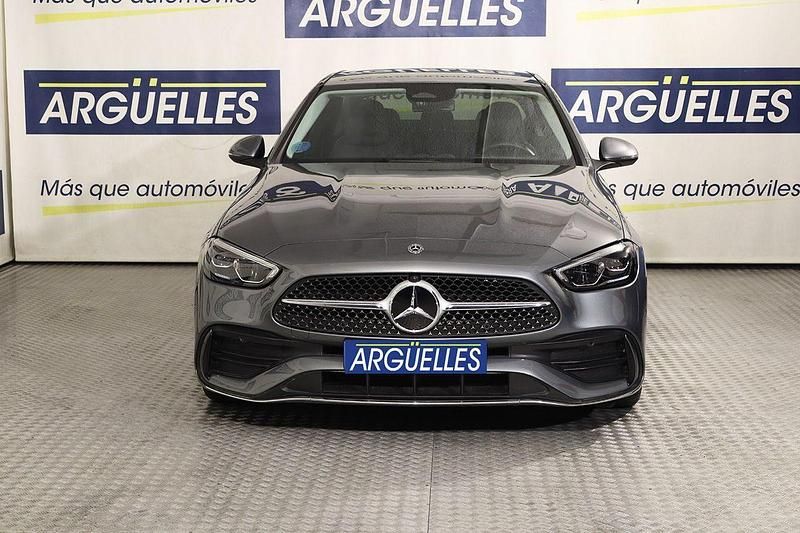Usado Mercedes C200 AMG line 204 CV (150 kW) 2022 Gris Berlina