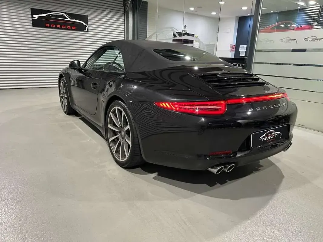 Usado Porsche 991 349 CV (256 kW) 2013 Negro Descapotable