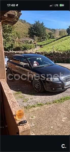 Usado Audi A3 Attraction 140 CV (102 kW) 2006 Negro Utilitario