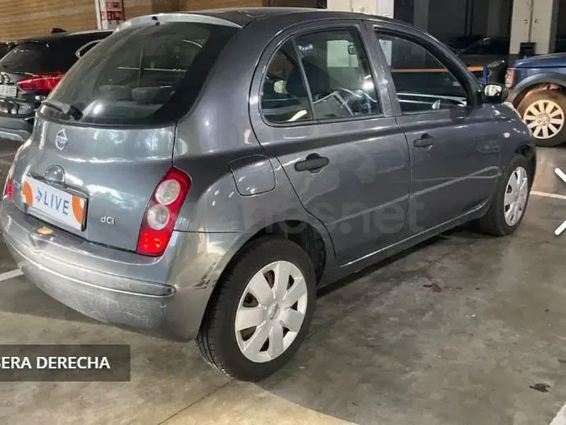 Usado Nissan Micra Acenta 86 CV (63 kW) 2007 Gris / plata Berlina