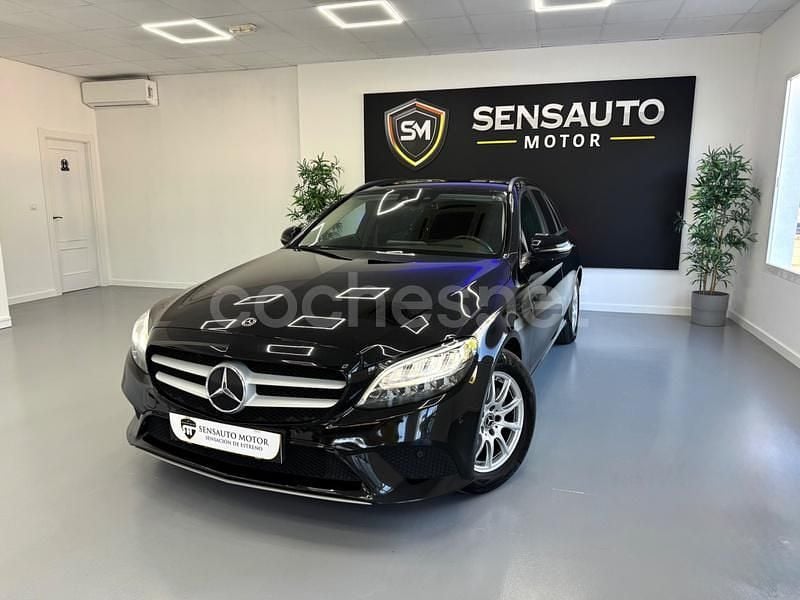 Negro Usado 2020 Mercedes C200 Familiar | 20.900 € (Super precio) - Imagen 1/4