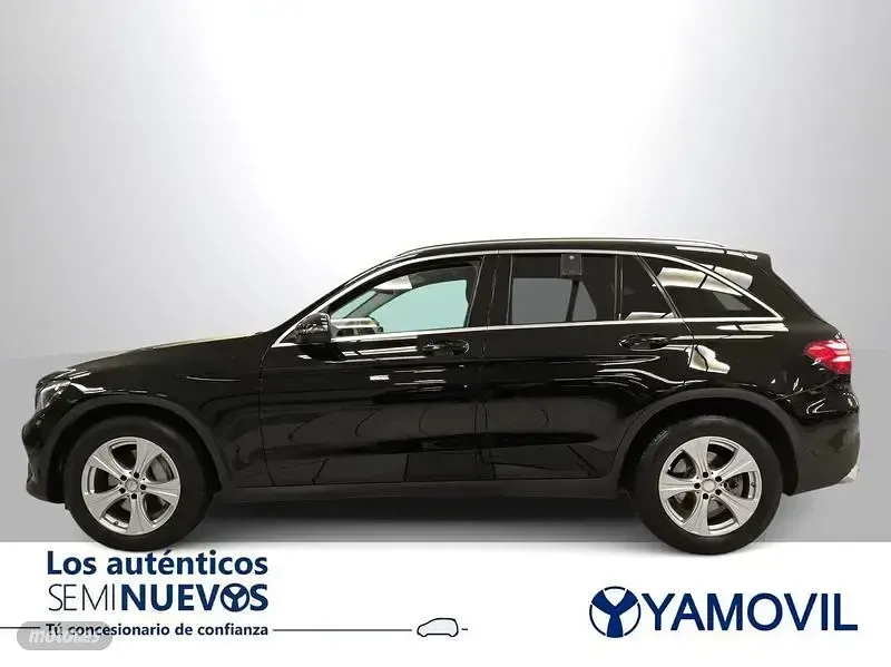 Usado Mercedes GLC220 170 CV (125 kW) 2016 Negro SUV