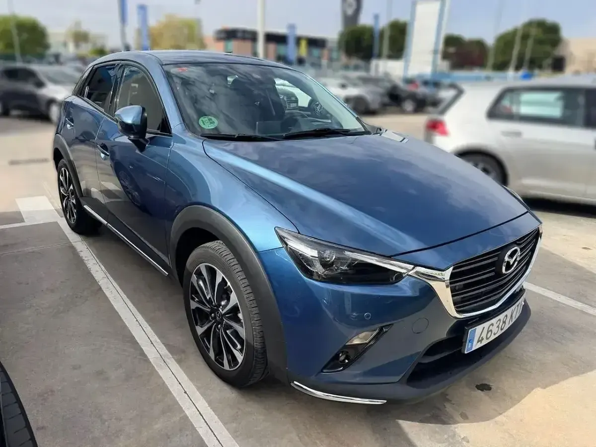 Usado Mazda CX-3 121 CV (88 kW) 2019 Azul SUV