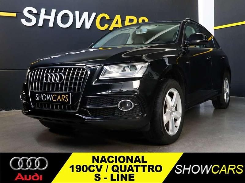 Usado Audi Q5 S-Line 190 CV (139 kW) 2017 Negro SUV