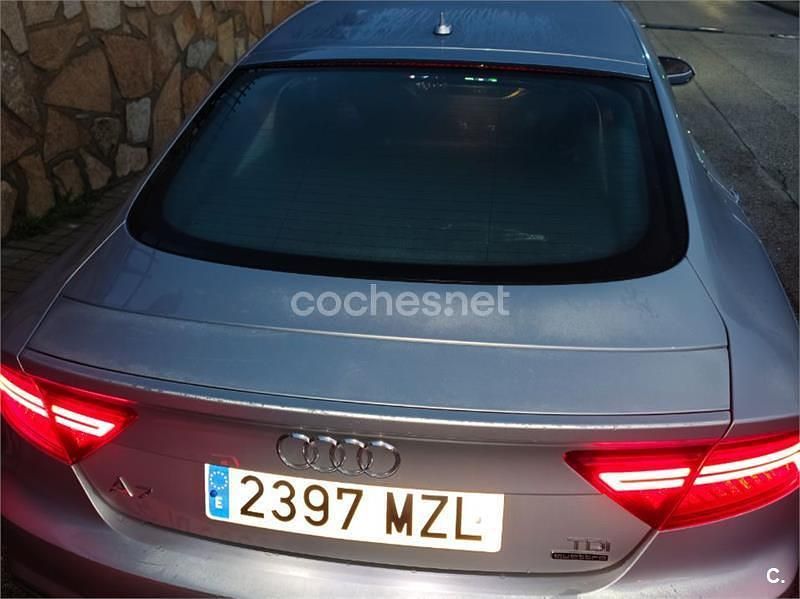 Usado Audi A7 Sportback 272 CV (200 kW) 2016 Gris / plata Utilitario