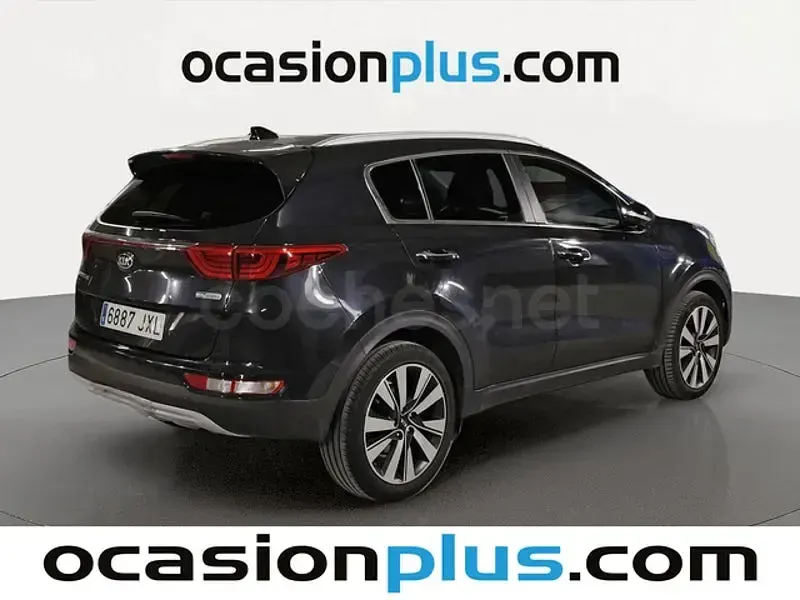 Usado Kia Sportage 115 CV (84 kW) 2017 Negro SUV