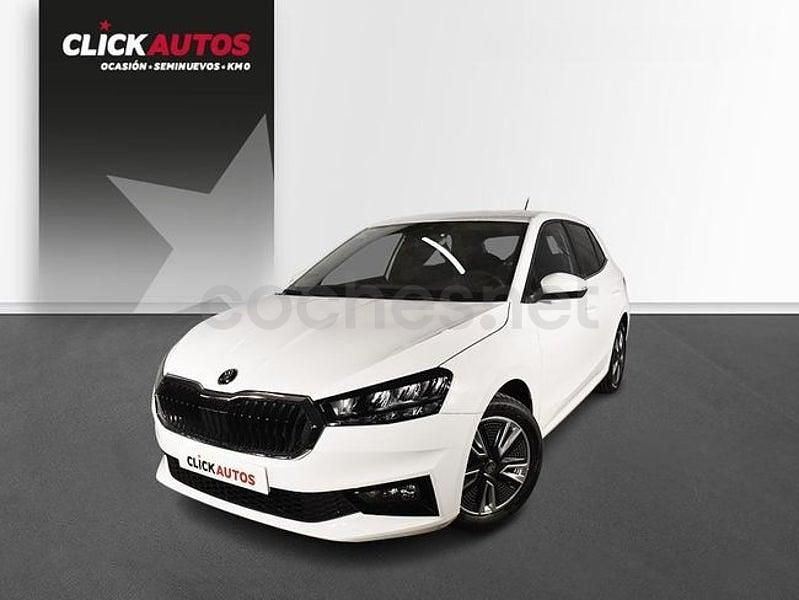 Usado Skoda Fabia Sport 95 CV (69 kW) 2024 Blanco Utilitario