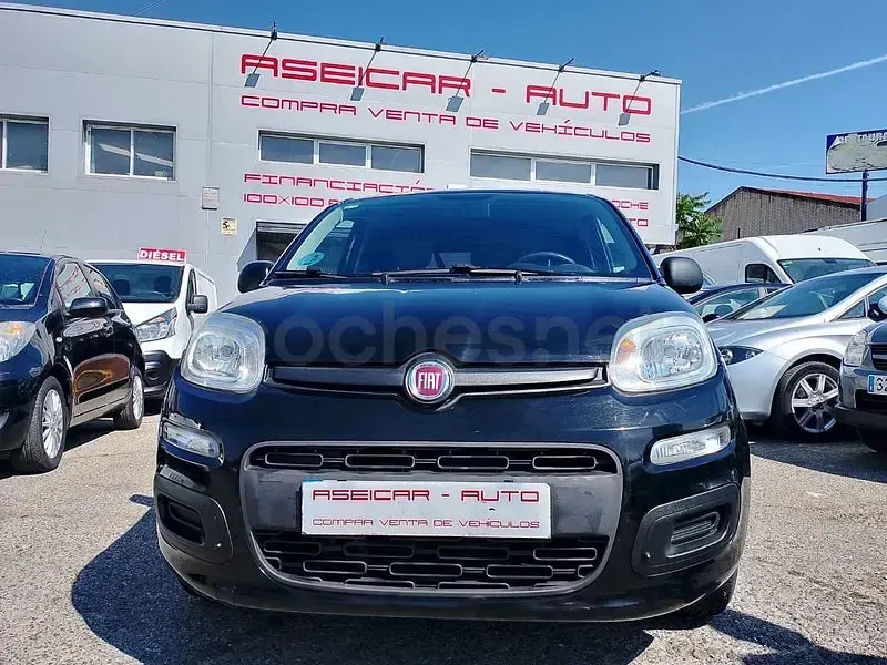Usado Fiat Panda 69 CV (50 kW) 2015 Negro Utilitario