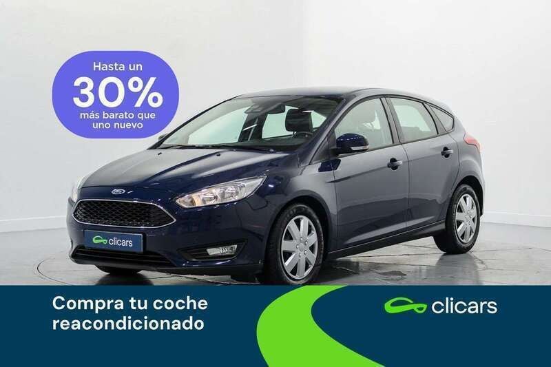 Azul Usado 2018 Ford Focus Trend+ Utilitario | 9990 € (Buen precio) - Imagen 1/4