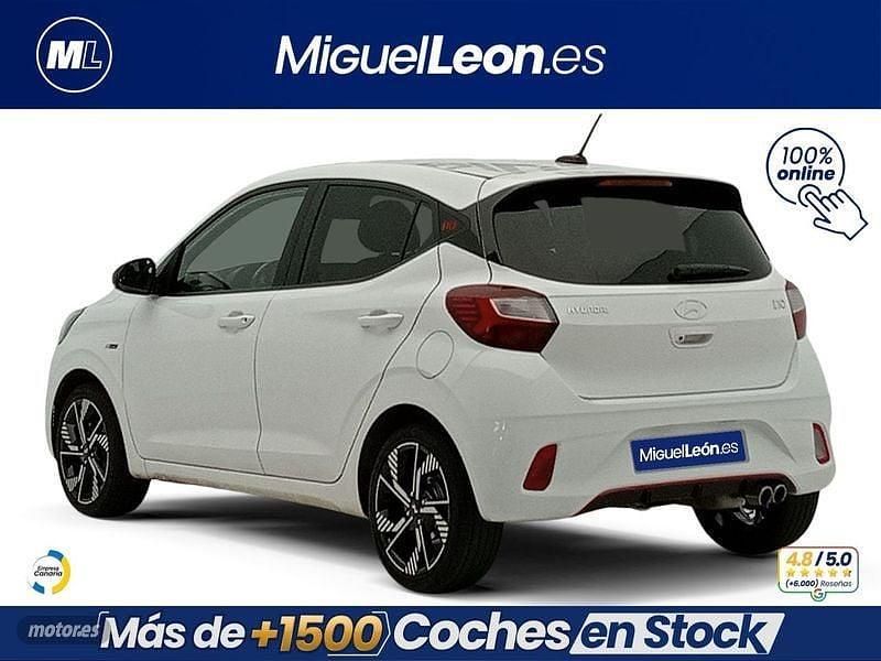 Usado Hyundai i10 N Line 84 CV (61 kW) 2024 Blanco Utilitario