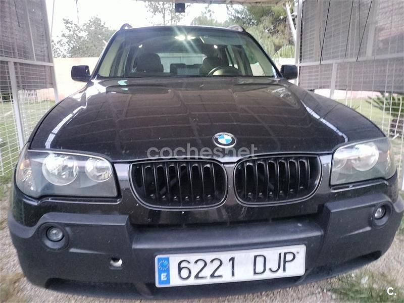 Usado BMW X3 150 CV (110 kW) 2005 Negro SUV