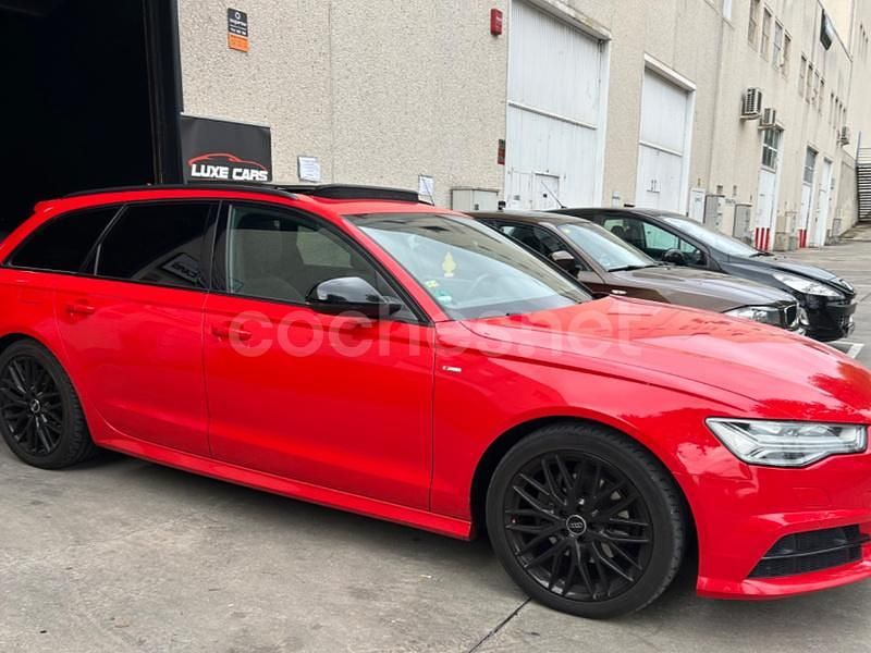 Usado Audi A6 Premium 190 CV (139 kW) 2018 Rojo Familiar