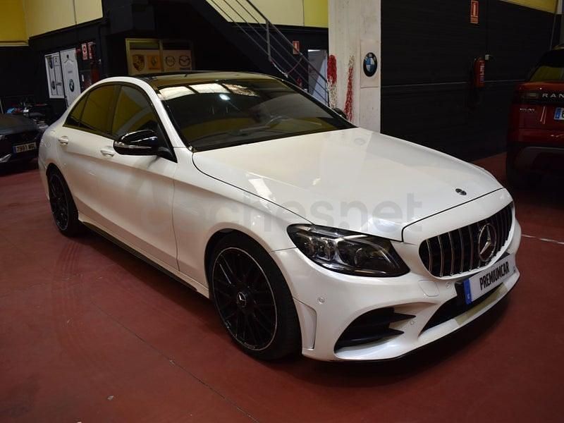 Usado Mercedes C200 184 CV (135 kW) 2019 Blanco Berlina