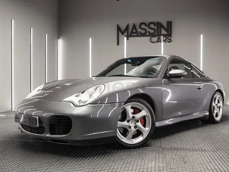 Usado Porsche 911 345 CV (253 kW) 2003 Gris / plata Coupe