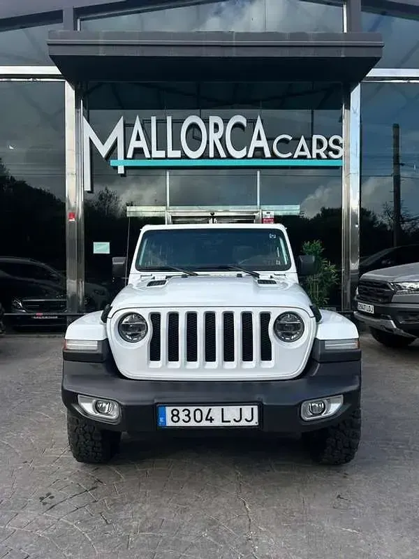 Usado Jeep Wrangler Unlimited Sahara 268 CV (197 kW) 2020 Blanco SUV