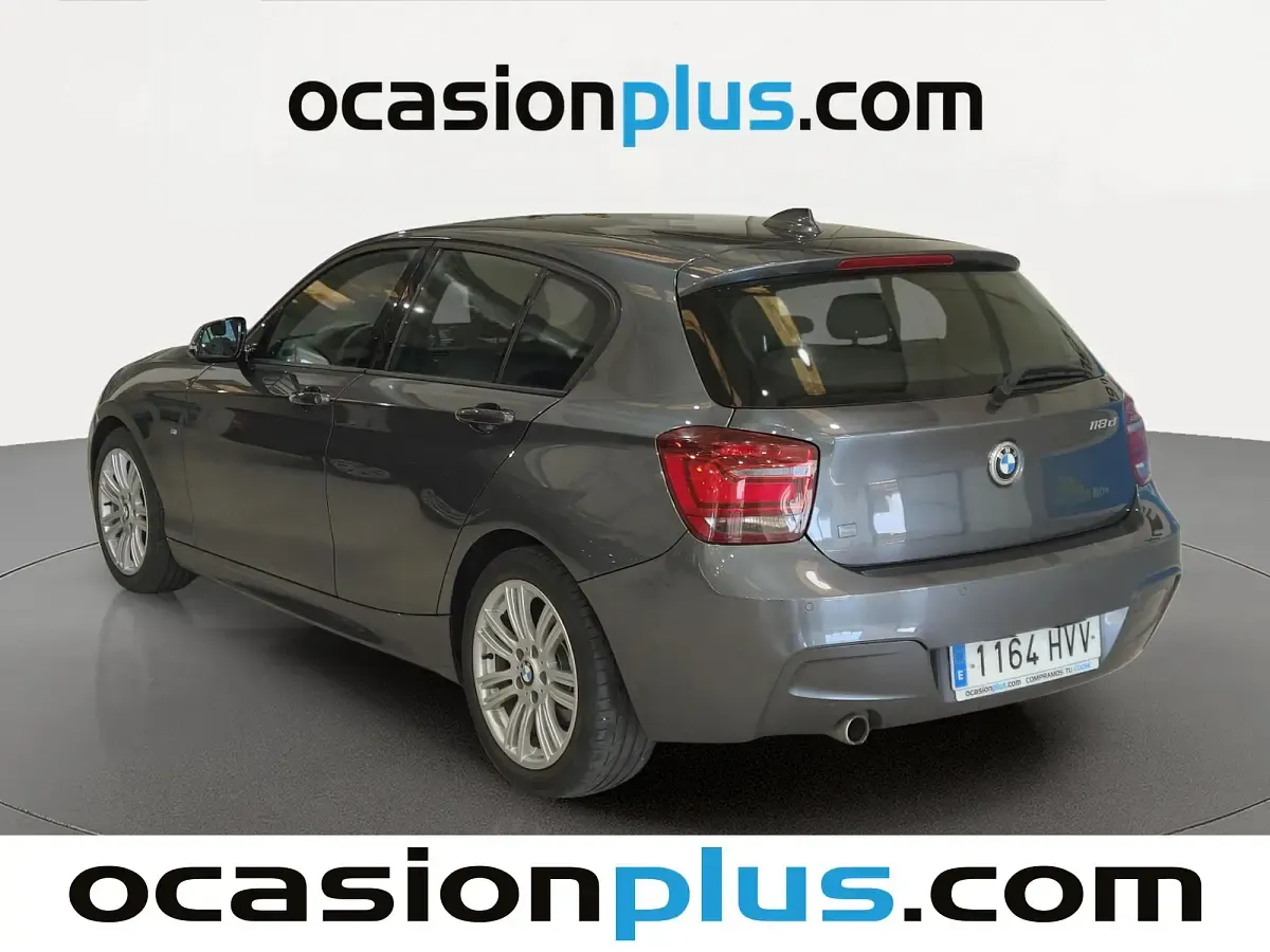 Usado BMW 118 143 CV (105 kW) 2014 Gris Utilitario