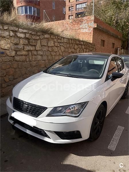 Usado Seat Leon ST Style 115 CV (84 kW) 2019 Blanco Familiar