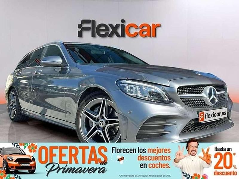 Usado Mercedes C200 184 CV (135 kW) 2020 Gris Familiar