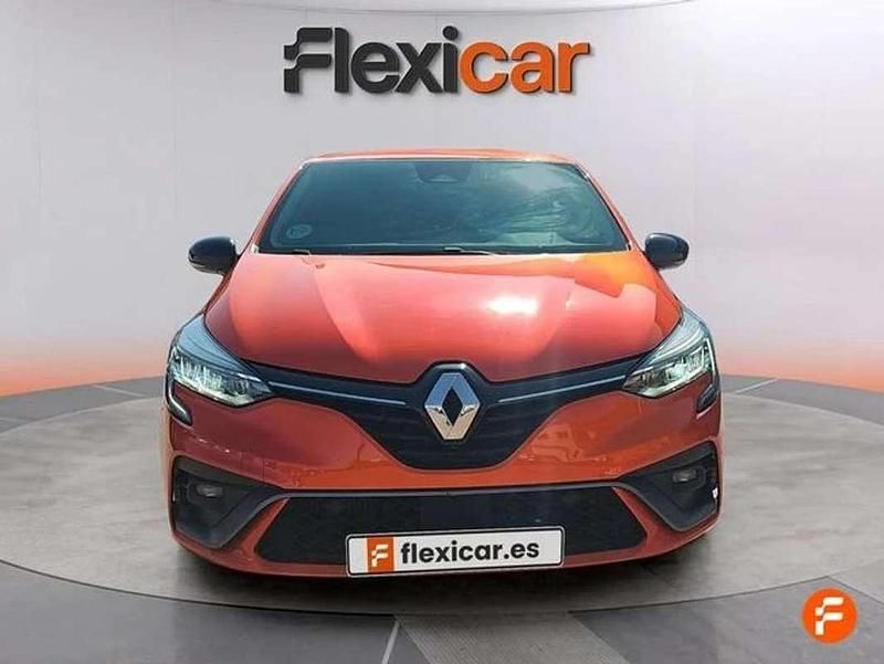 Usado Renault Clio IV RS Line 101 CV (74 kW) 2019 Naranja Utilitario