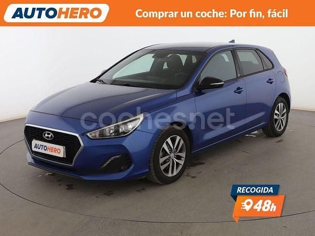 Azul Usado 2018 Hyundai i30 GO! Berlina | 11.799 € (Precio justo) - Imagen 1/3