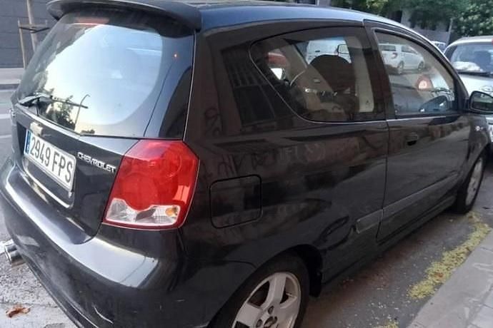 Negro Usado 2007 Chevrolet Kalos SE Berlina | 2800 € (Precio justo) - Imagen 1/3