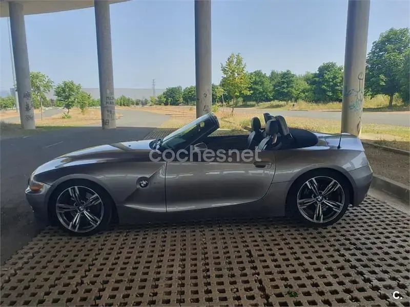 Usado BMW Z4 192 CV (141 kW) 2003 Gris / plata Descapotable
