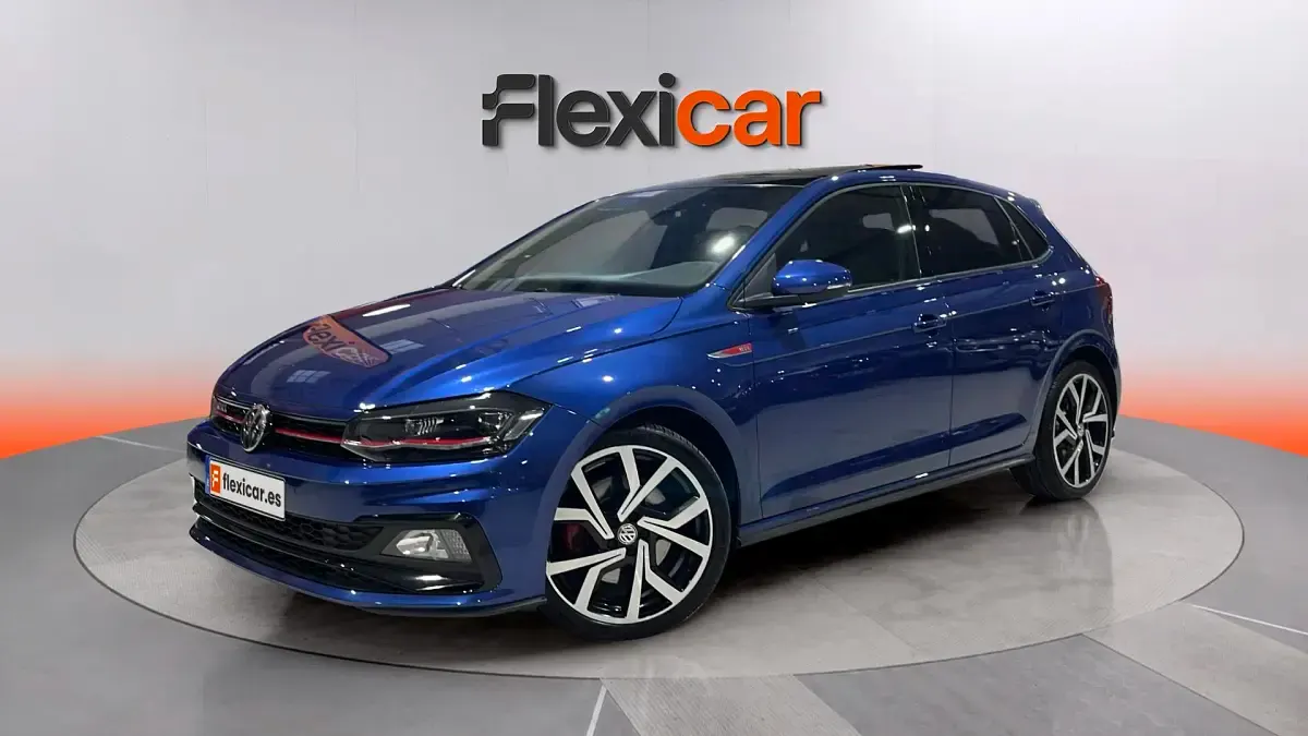 Usado VW Polo GTI 200 CV (147 kW) 2019 Azul Utilitario