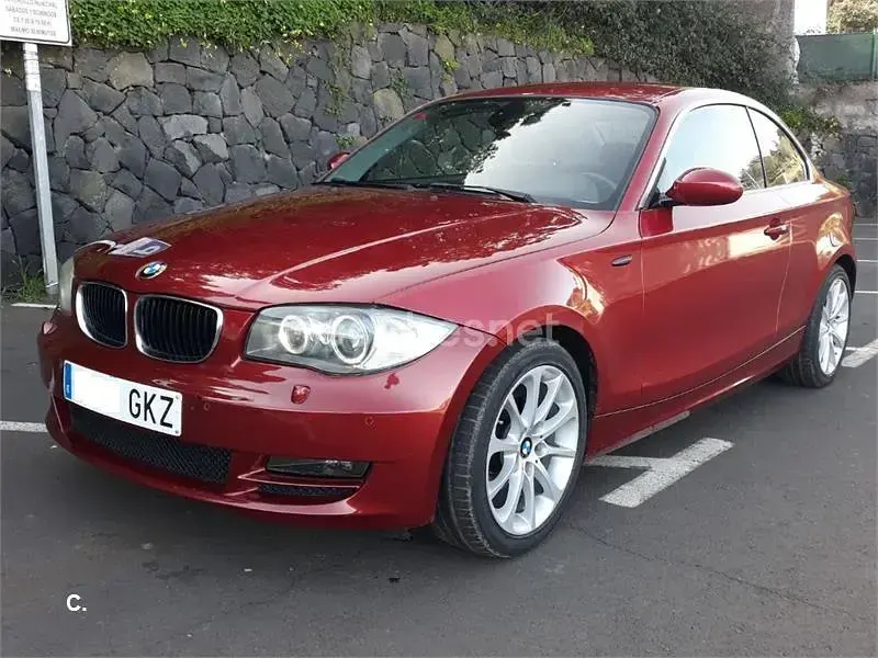 Usado BMW 120 Coupé 177 CV (130 kW) 2009 Granate Coupe