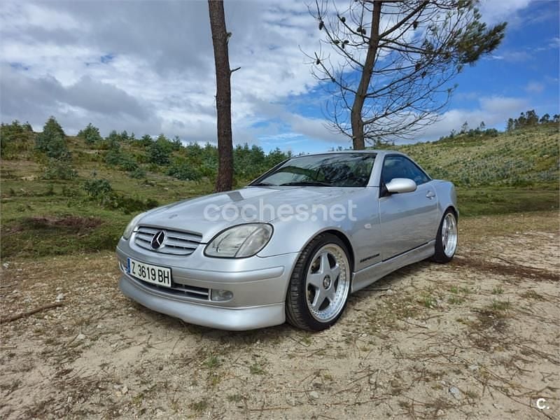 Usado Mercedes SLK230 193 CV (141 kW) 1998 Gris / plata Descapotable