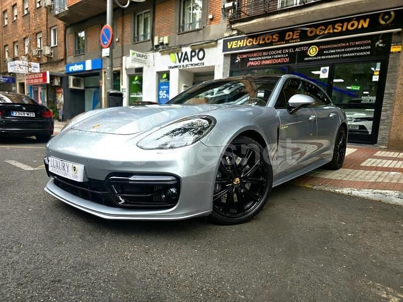 Gris / plata Usado 2021 Porsche Panamera 4 Sport Turismo Berlina | 73.999 € (Buen precio) - Imagen 1/4