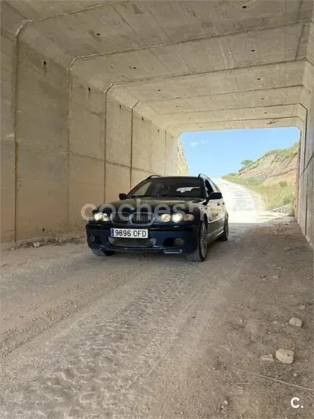 Usado BMW 330 184 CV (135 kW) 2003 Azul Familiar