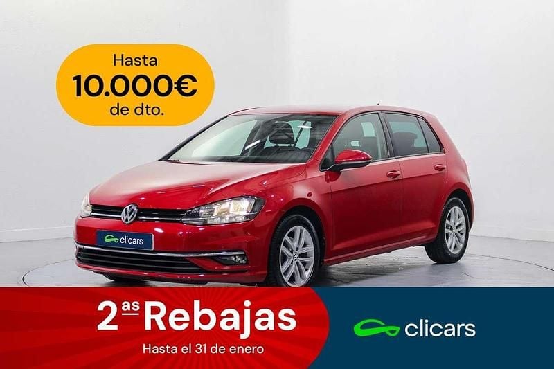Rojo Usado 2017 VW Golf VII Advance Utilitario | 13.290 € (Precio justo) - Imagen 1/4
