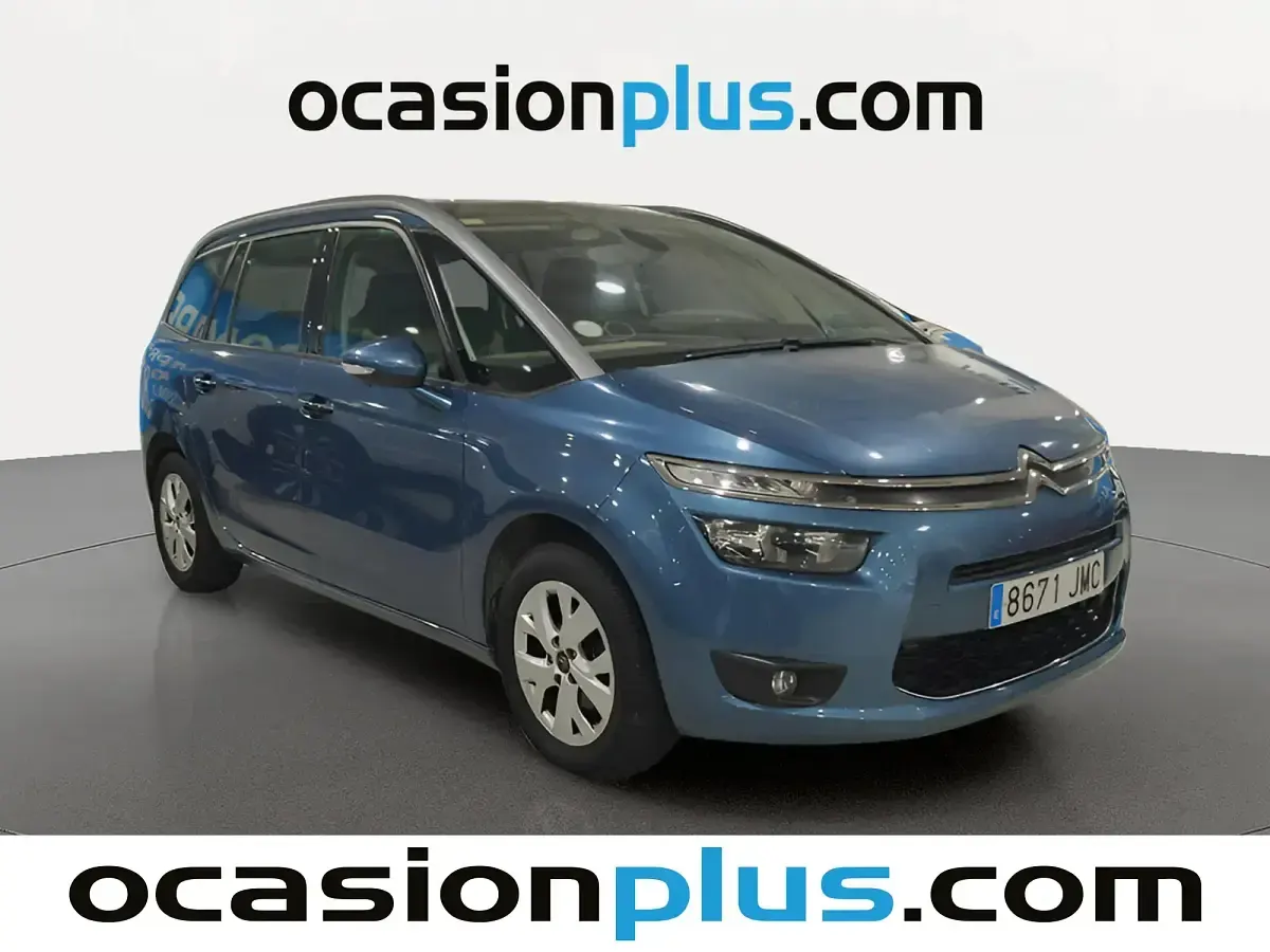 Usado Citroën C4 Feel 120 HP (88 kW) 2016 Azul Monovolume