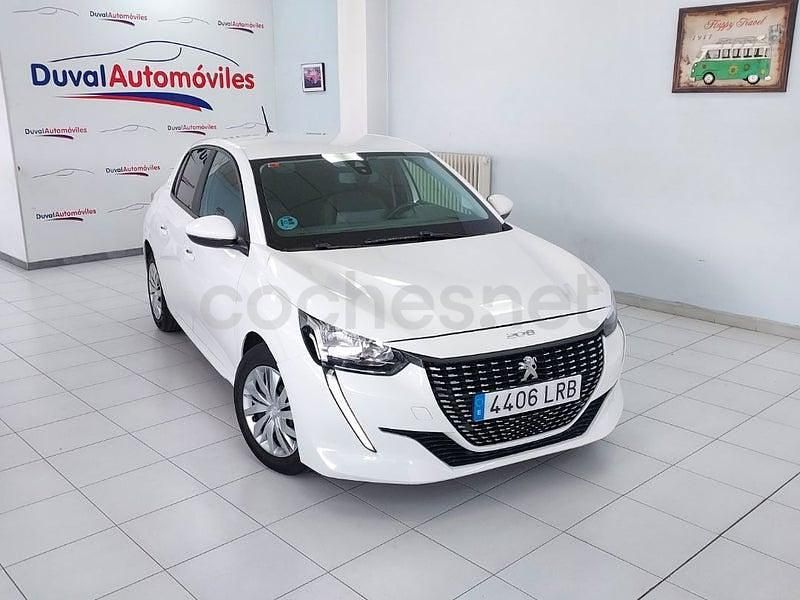 Usado Peugeot 208 Active 100 CV (73 kW) 2021 Blanco Utilitario