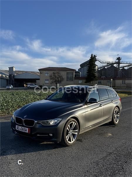 Usado BMW 320 Sport Line 184 CV (135 kW) 2015 Gris / plata Familiar