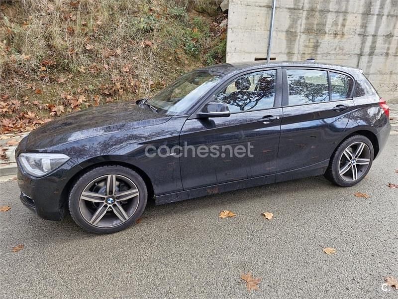 Usado BMW 116 Sport Line 116 CV (85 kW) 2012 Negro Utilitario