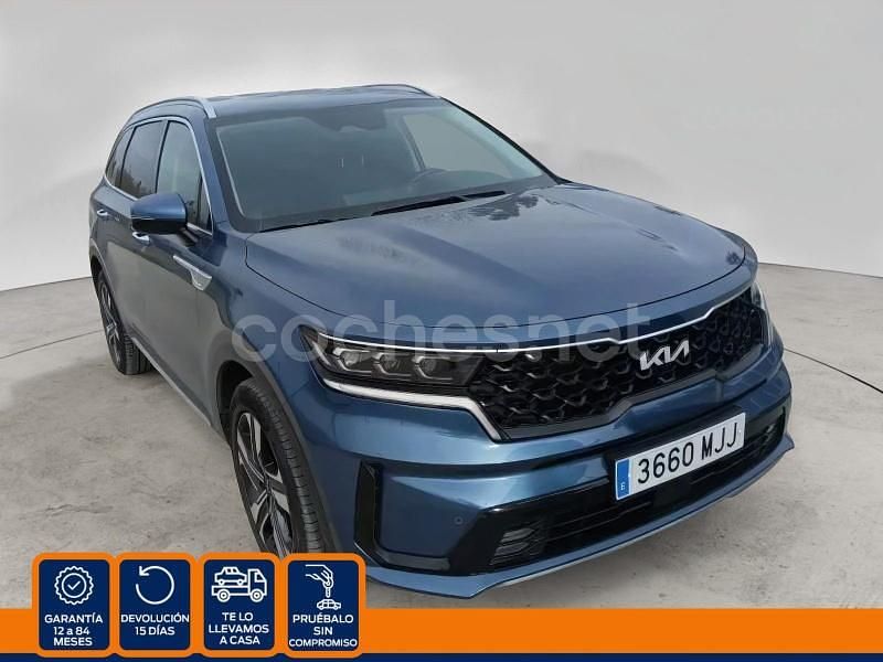 Azul Usado 2023 Kia Sorento SUV | 42.990 € (Un poco caro) - Imagen 1/4