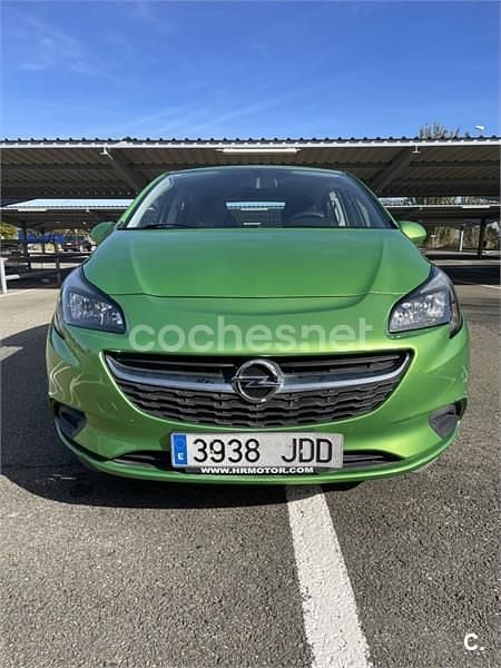 Usado Opel Corsa Expression 90 CV (66 kW) 2015 Verde Berlina