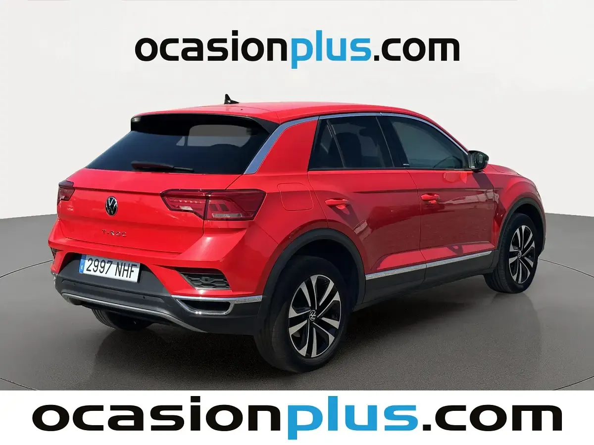 Usado VW T-Roc Advance 150 CV (110 kW) 2021 Rojo SUV