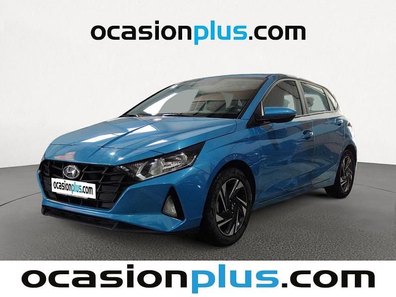 Azul Usado 2022 Hyundai i20 Utilitario | 11.682 € (Precio justo) - Imagen 1/4