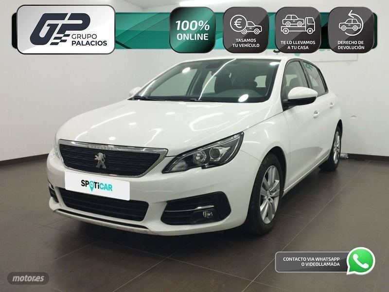Blanco Usado 2020 Peugeot 308 Active Berlina | 13.495 € (Caro) - Imagen 1/4