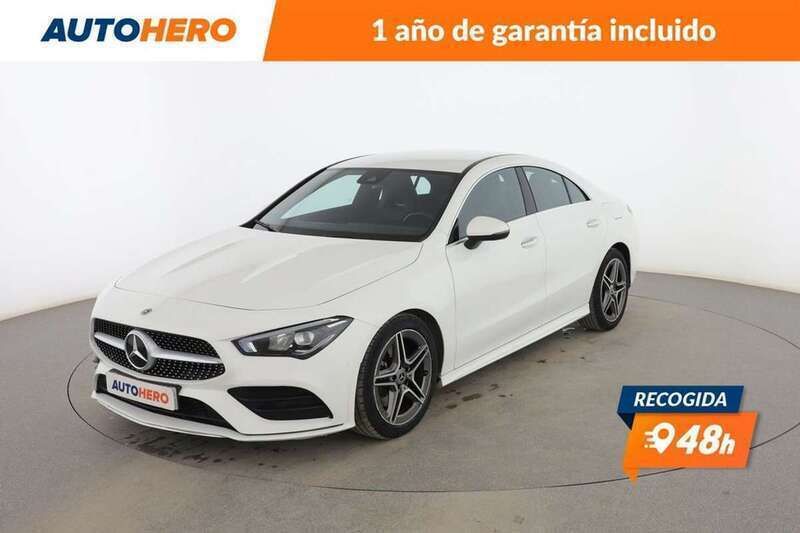 Blanco Usado 2020 Mercedes CLA200 AMG line Berlina | 29.523 € (Buen precio) - Imagen 1/2