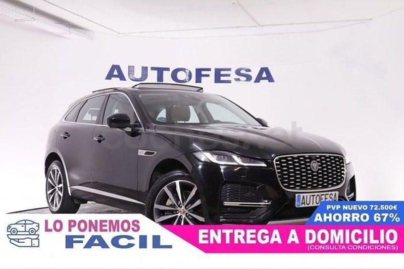 Usado Jaguar F-Pace SE 204 CV (150 kW) 2021 Negro SUV