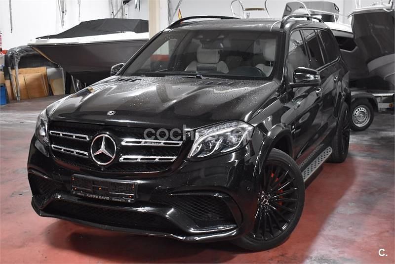 Negro Usado 2018 Mercedes GLS63 AMG SUV | 65.000 € - Imagen 1/4