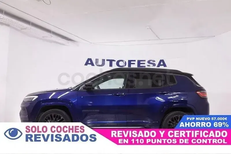 Usado Jeep Compass 240 CV (176 kW) 2021 Azul SUV