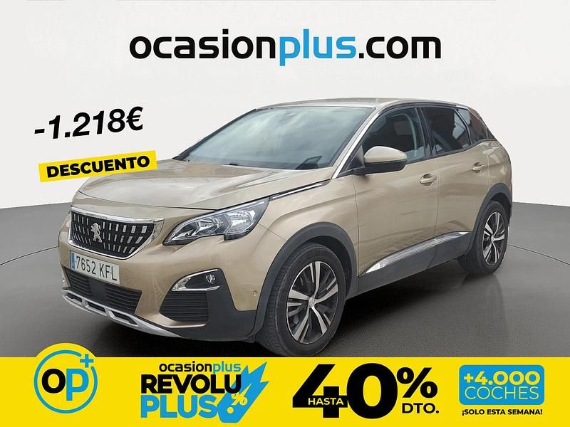 Usado Peugeot 3008 Allure 130 CV (95 kW) 2017 Beige SUV