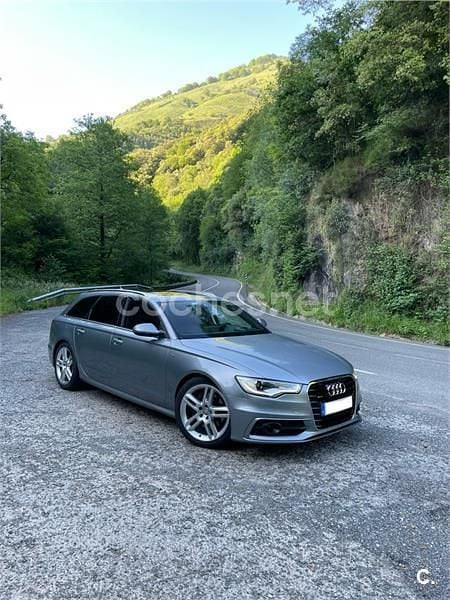 Usado Audi A6 245 CV (180 kW) 2011 Gris / plata Familiar
